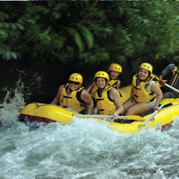 rafting in Bali