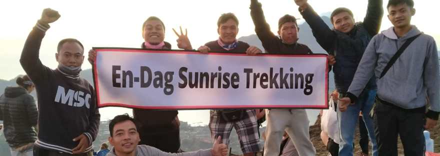 En_dag Bali Trekking Tour